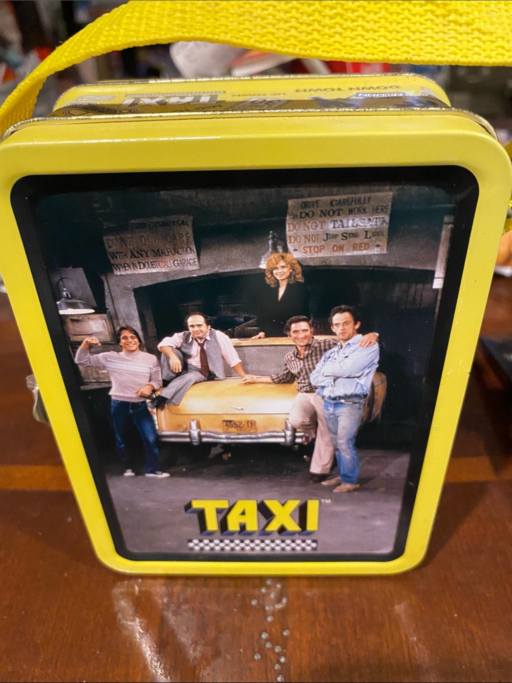 adidas Yellow Retro 'Taxi' Metal Keepsake Box